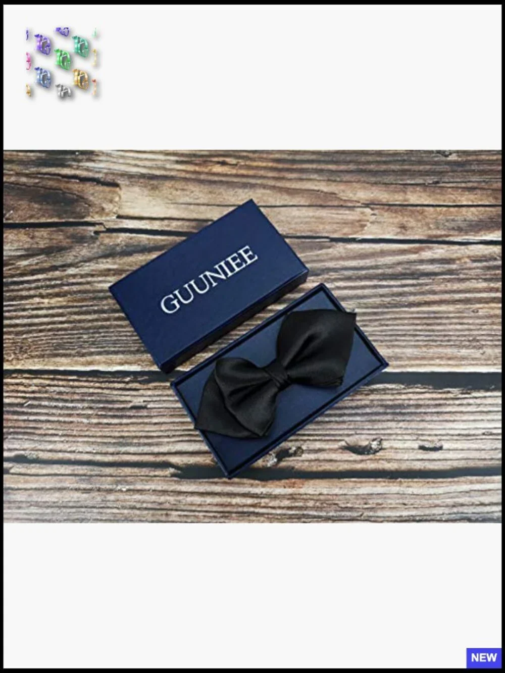 Men's Silk Pre-Tied Bowtie Elegant Retro Classic Formal Adjustable Neck